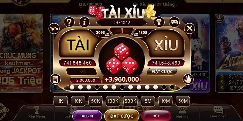 Tài xỉu ăn tiền là tựa game cực kỳ thú vị và kịch tính
